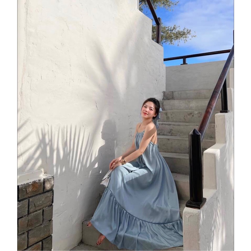Váy Yếm Lụa Cao Cấp