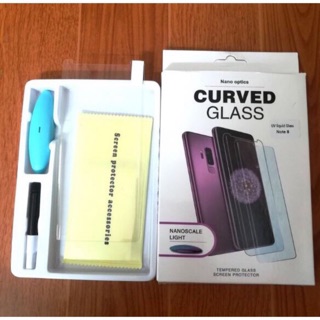 Kính cường lực Full keo UV cho Galaxy Note 8 ( Trong suốt )