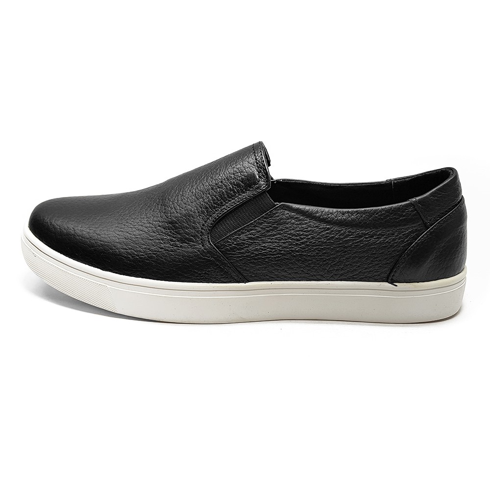 Giày Slip On Nam Da Bò Thật Nguyên Miếng Siêu Mềm VNXK SL13