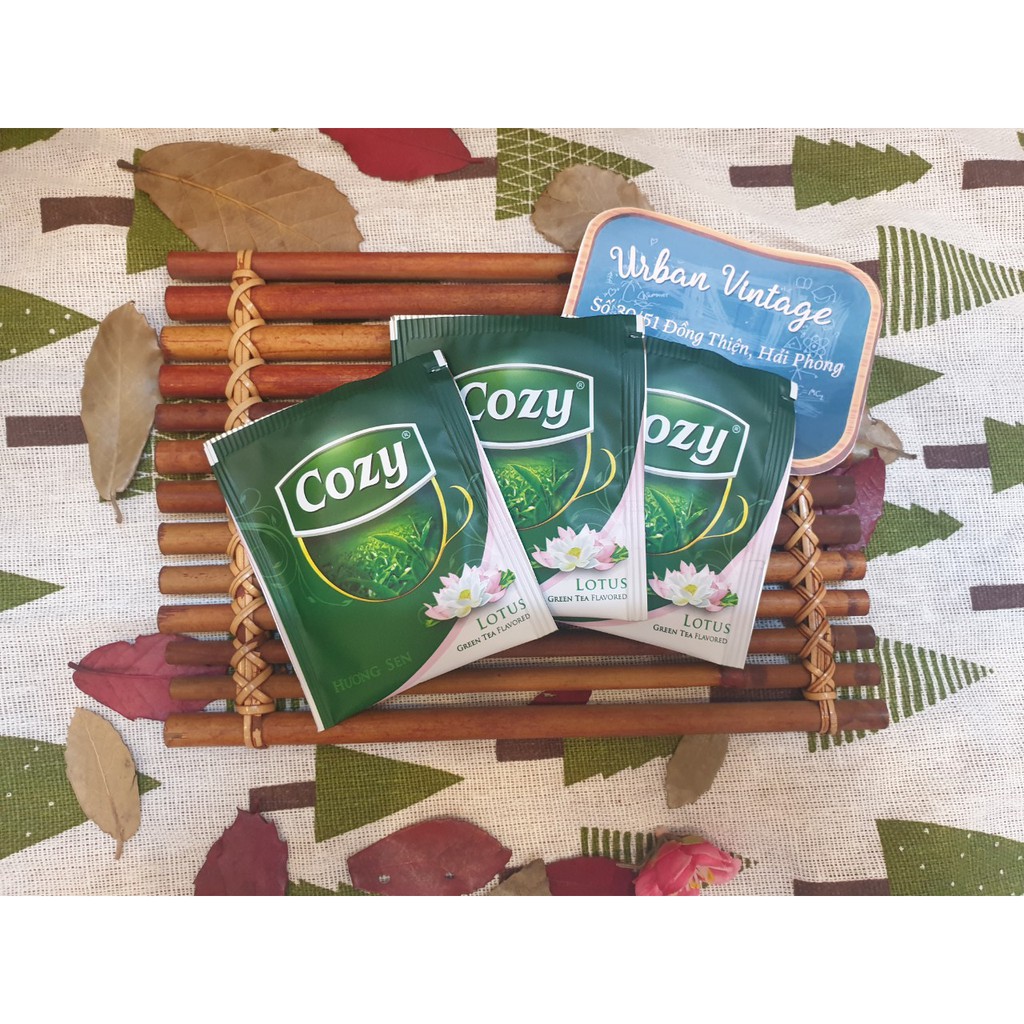 Trà túi lọc Cozy: trà đào, vải, dâu, xoài,... (2g/túi) | BigBuy360 - bigbuy360.vn