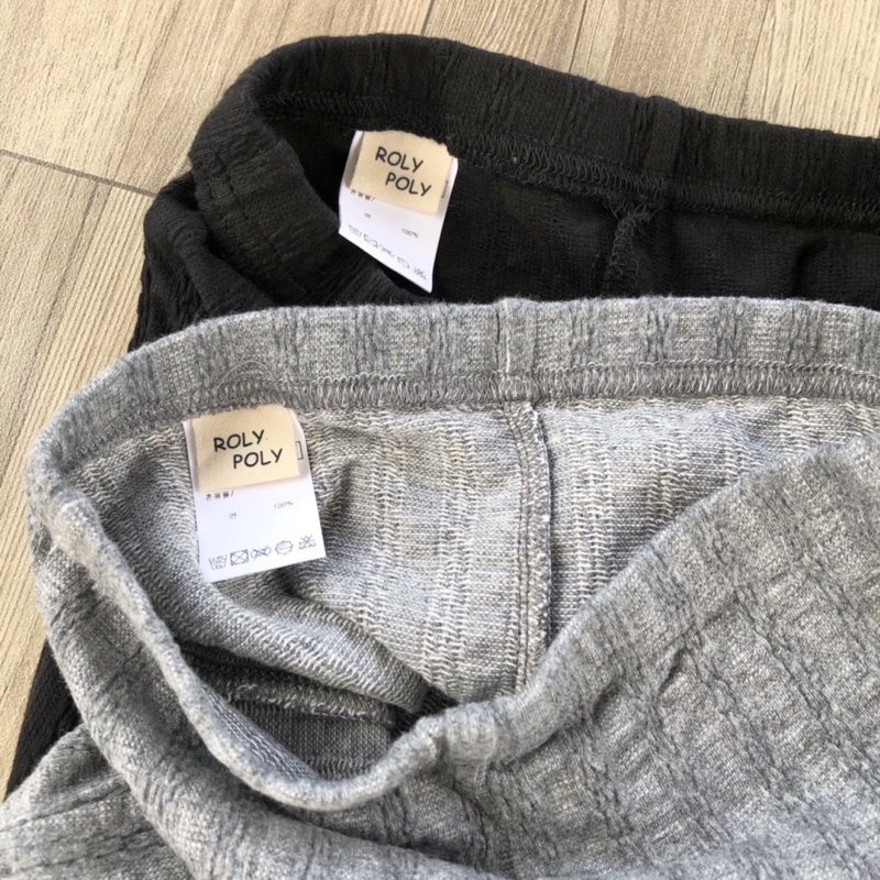 Quần legging len tăm bèo nhún ống chân cho bé gái xuất dư