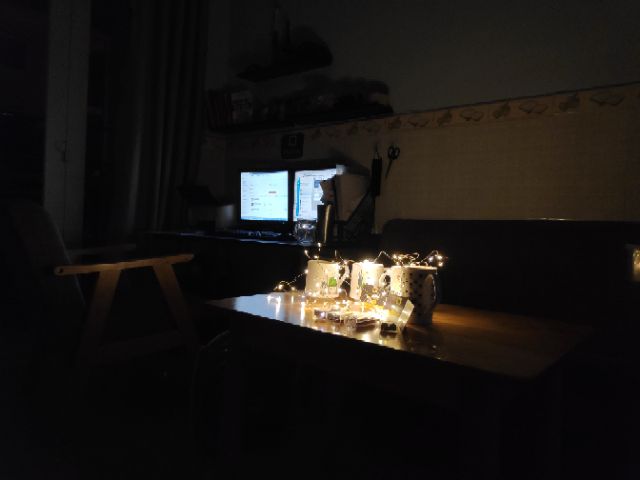 [DÀI 3M, TẶNG PIN] Dây đèn led trang trí đom đóm dùng PIN Fairylight, màu vàng – HUTA shop