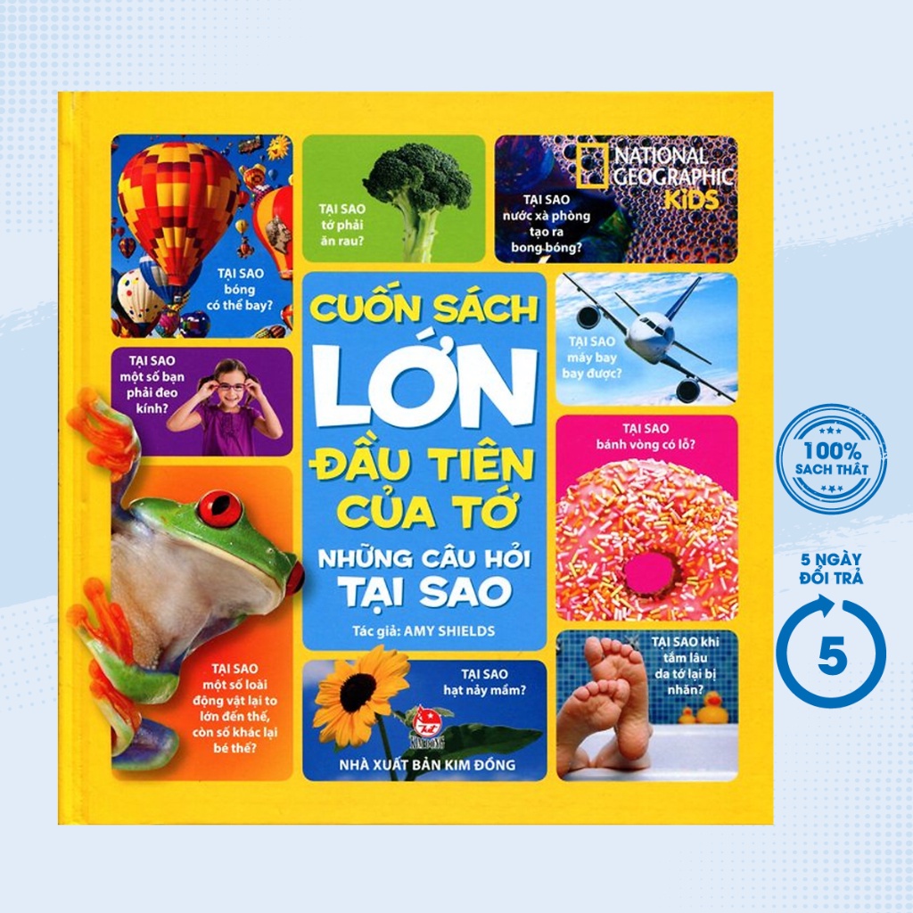 Sách - Cuốn Sách Lớn Đầu Tiên Của Tớ: Những Câu Hỏi Tại Sao - KĐ