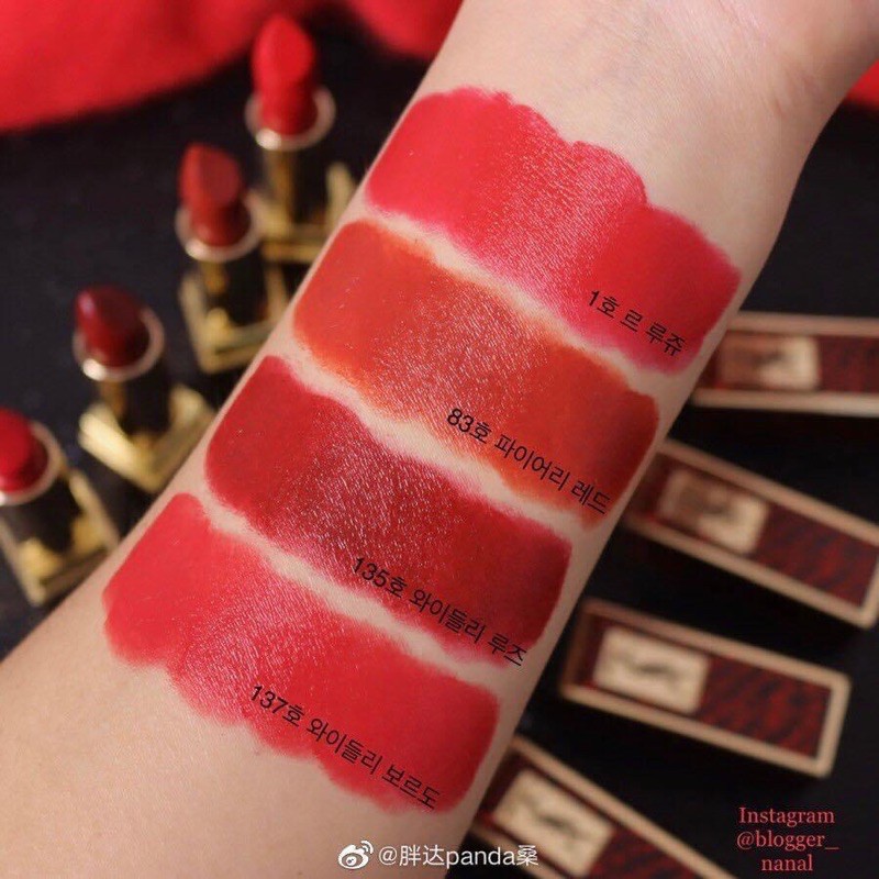 SON ĐỎ YS L ROUGE PUR COUTURE MÀU 135 ( Phiên bản giới hạn ) | BigBuy360 - bigbuy360.vn