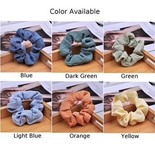 Dây Cột Tóc Vải Bản Lớn Dễ Thương