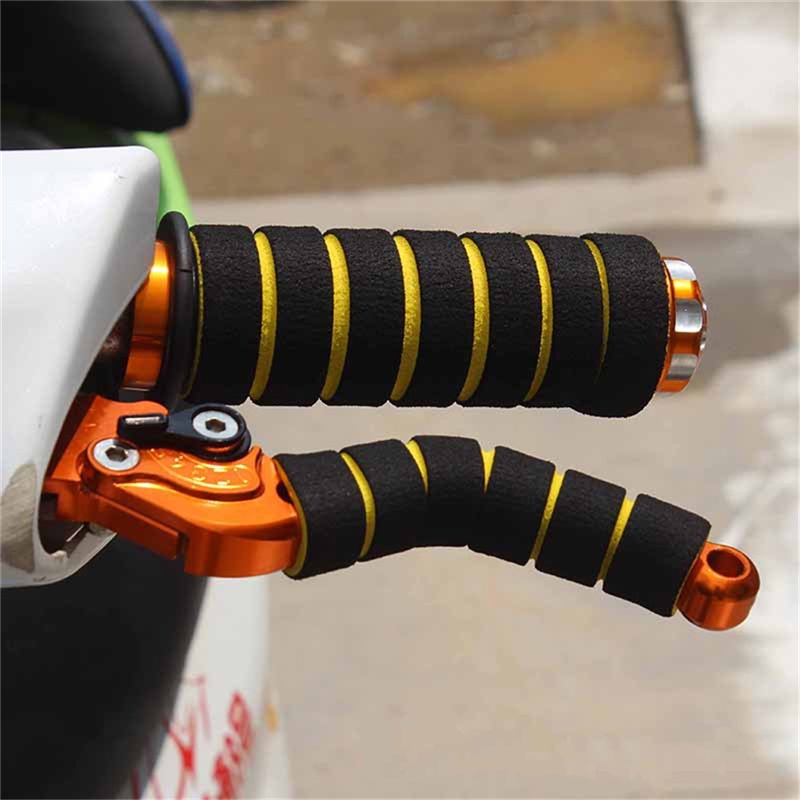 Bộ 2 Cặp Vỏ Bọc Tay Cầm Xe Máy Bằng Xốp Mềm Đặc Biệt