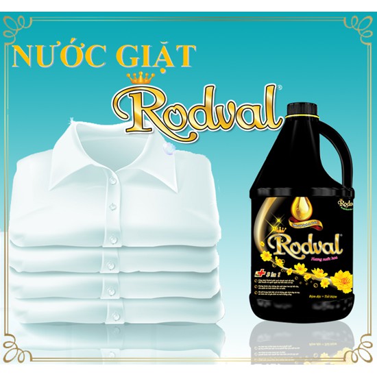 Nước Giặt Rodval Hương Nước Hoa - Quyến Rũ
