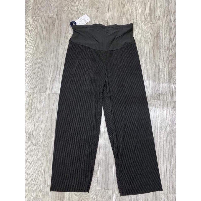Quần Bầu Ống Xuông Chất Tăm Hàn Mát Mềm Có Chun Chỉnh size s-3xl- Bầu Mỹ Ngọc