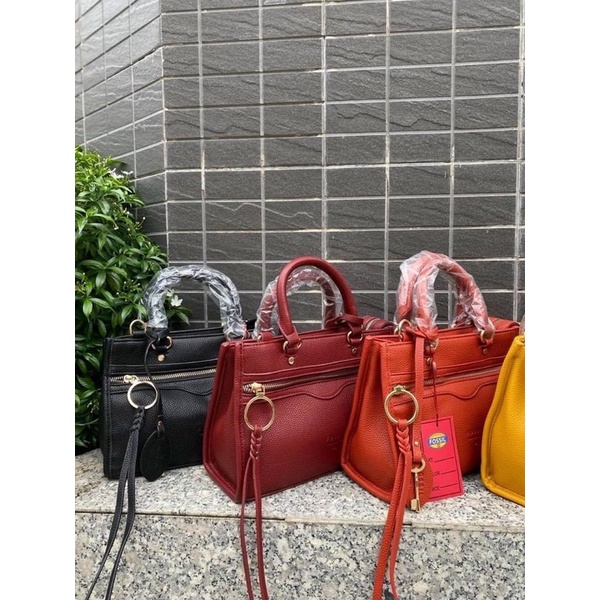 TNS-Túi xách công sở size medium da đẹp cao cấp Fozil handbag-ib chọn màu