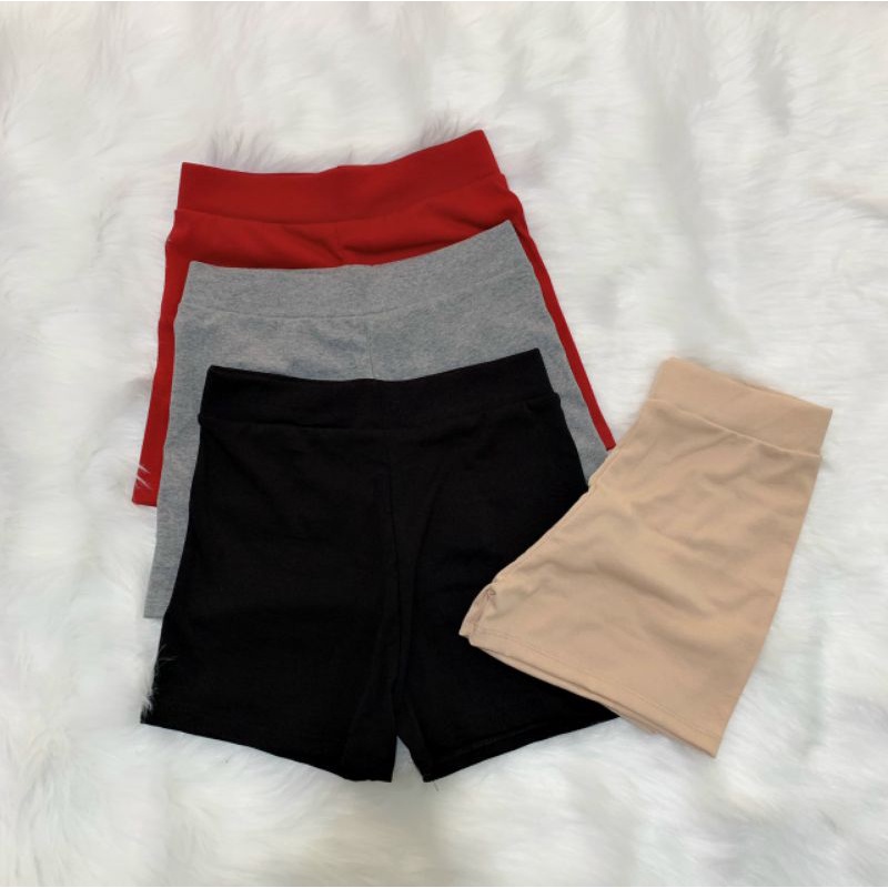 Quần đùi ngắn  thun ôm  (Chất borip) siêu xinh tôn dáng