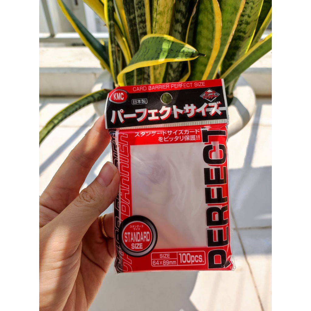 100 bọc thẻ bài sleeve chính hãng Nhật bản Sleeve - KMC STANDARD SIZE.