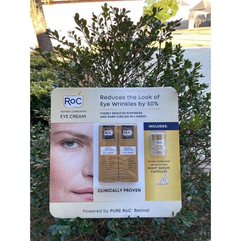 [BILL MỸ] KEM DƯỠNG MẮT ROC RETINOL CORREXTION EYE CREAM