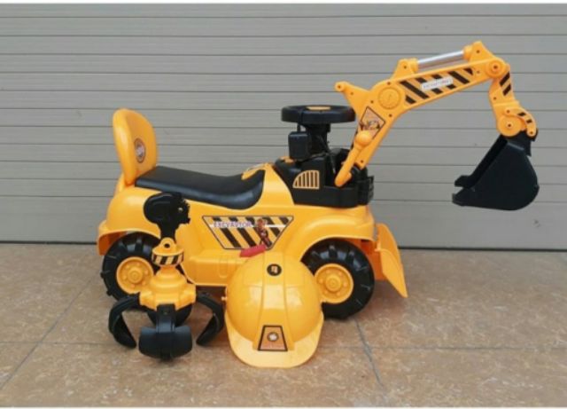 Xe cẩu điện cho bé siêu xinh chạy điện cho bé 1-4 tuổi