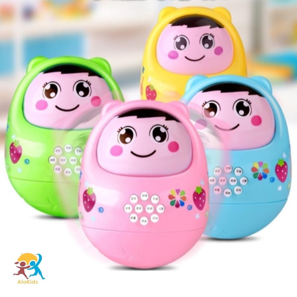 Lật Đật Dễ Thương Có Nhạc, Đồ Chơi Cho Bé Cực Hay Shop Alokidstb