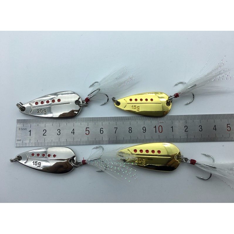 Mồi Giả Câu Cá 15g 20g Có Móc Câu Màu Sắc