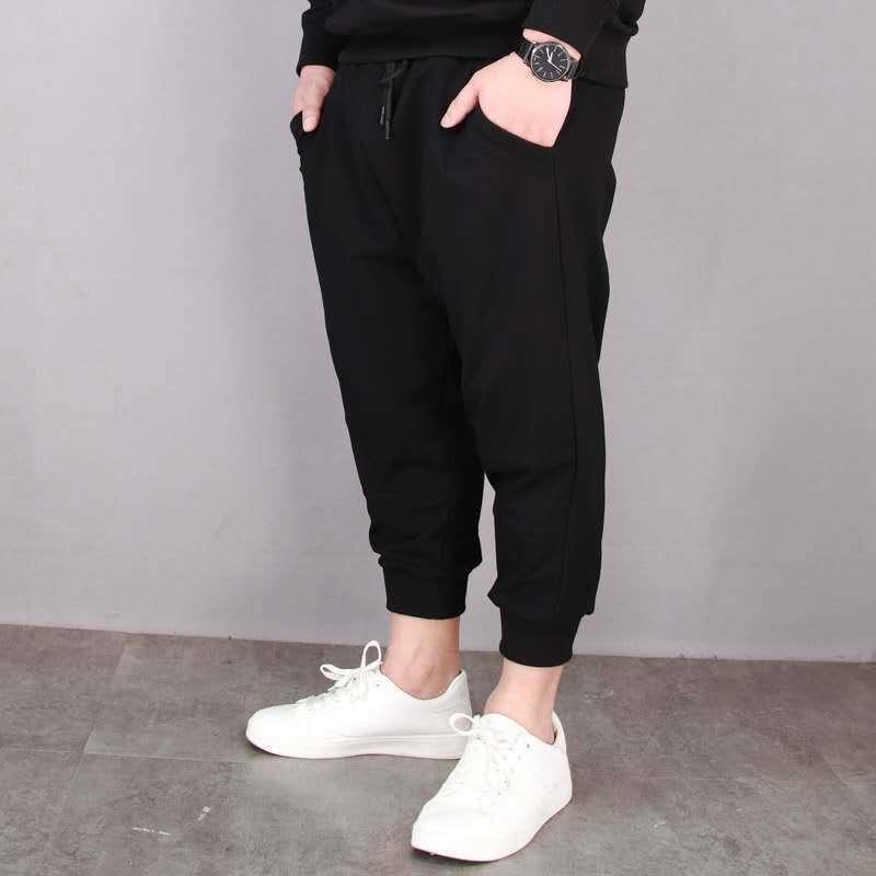 Quần jogger Màu Đen Co Giãn Phong Cách Thể Thao Cho Nam