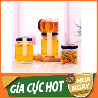 ❣️ Hũ Thủy Tinh Vuông Nắp Thiếc ❣️