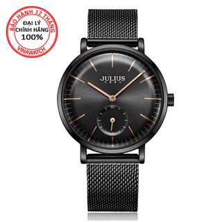 Đồng hồ nữ dây kim loại julius ja-1065