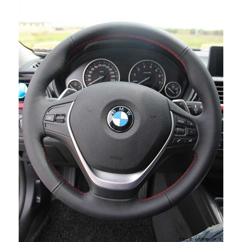 Miếng Dán Trang Trí Logo Vô Lăng Xe Hơi Bmw X1 X3 X5 X6 1 3 5 7 Series