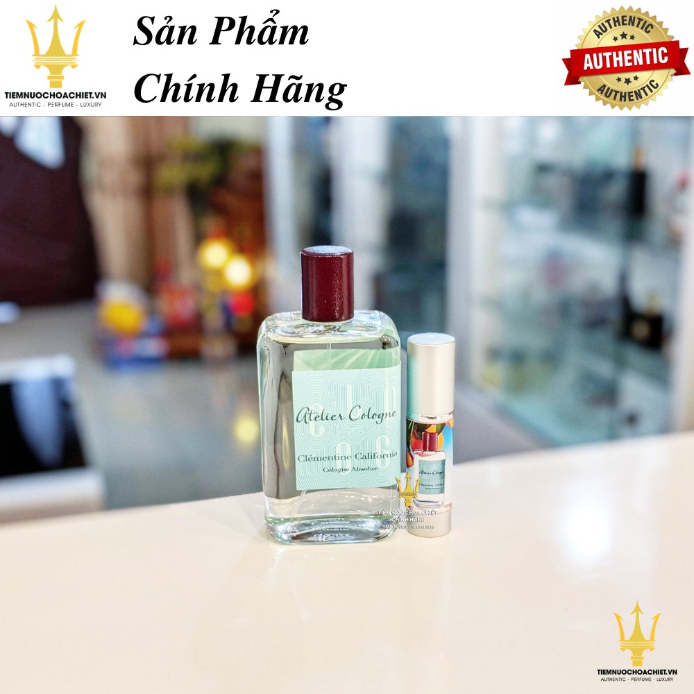 [Tiemnuochoachiet.vn] - Nước Hoa Mini Unisex 𝗔𝘁𝗲𝗹𝗶𝗲𝗿 𝗖𝗹𝗲𝗺𝗲𝗻𝘁𝗶𝗻𝗲 𝗖𝗮𝗹𝗶𝗳𝗼𝗿𝗻𝗶𝗮 | BigBuy360 - bigbuy360.vn