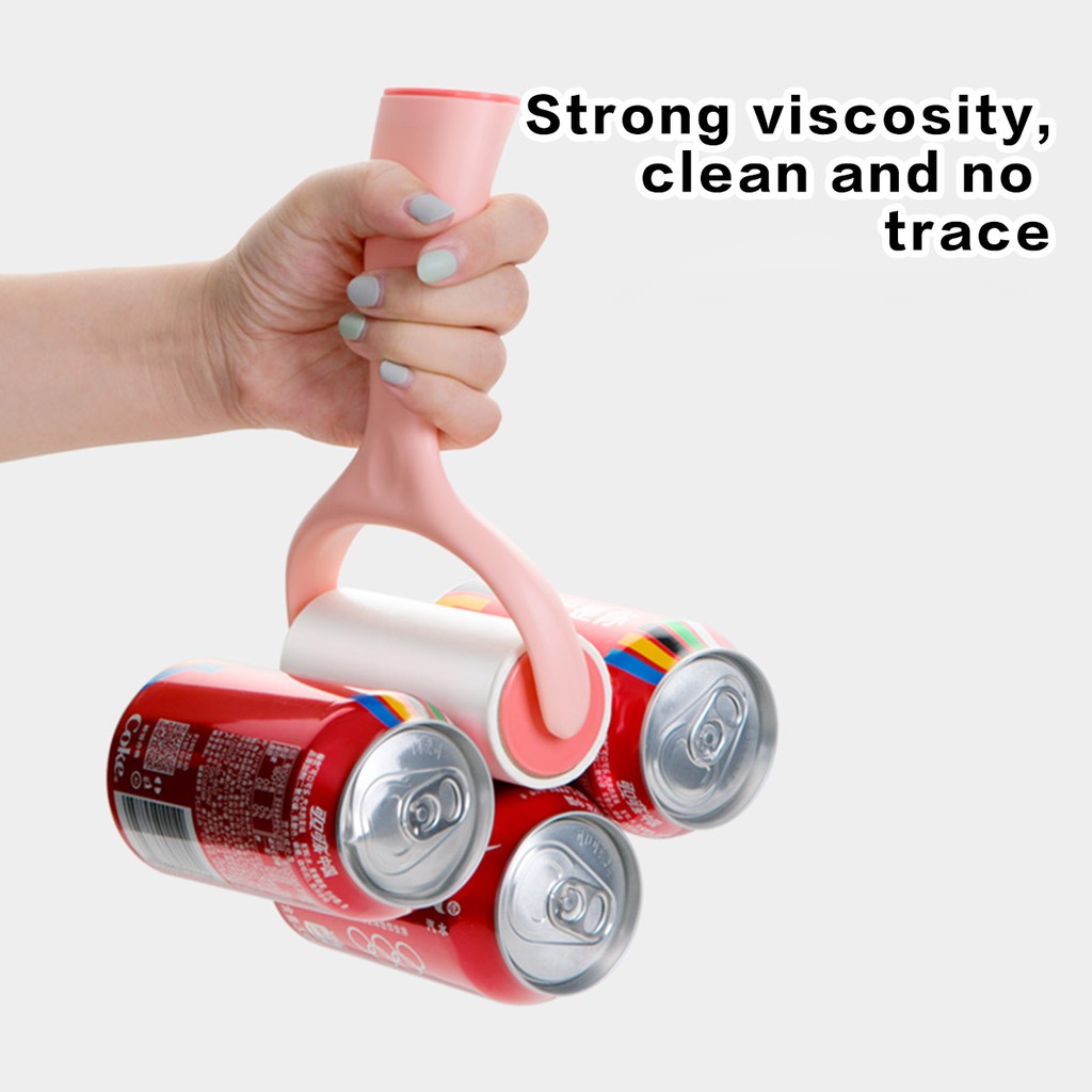 Đồ Lăn JUJIAJIA Làm Sạch Bụi Vải Tóc Rụng Dạng Cuộn Giấy Dính Tiện Dụng