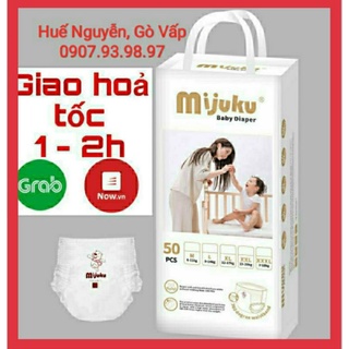 TÃ QUẦN MIJUKU SIÊU THẤM ĐỦ SIZE M/L/XL/XXL/XXXL 50 MIẾNG