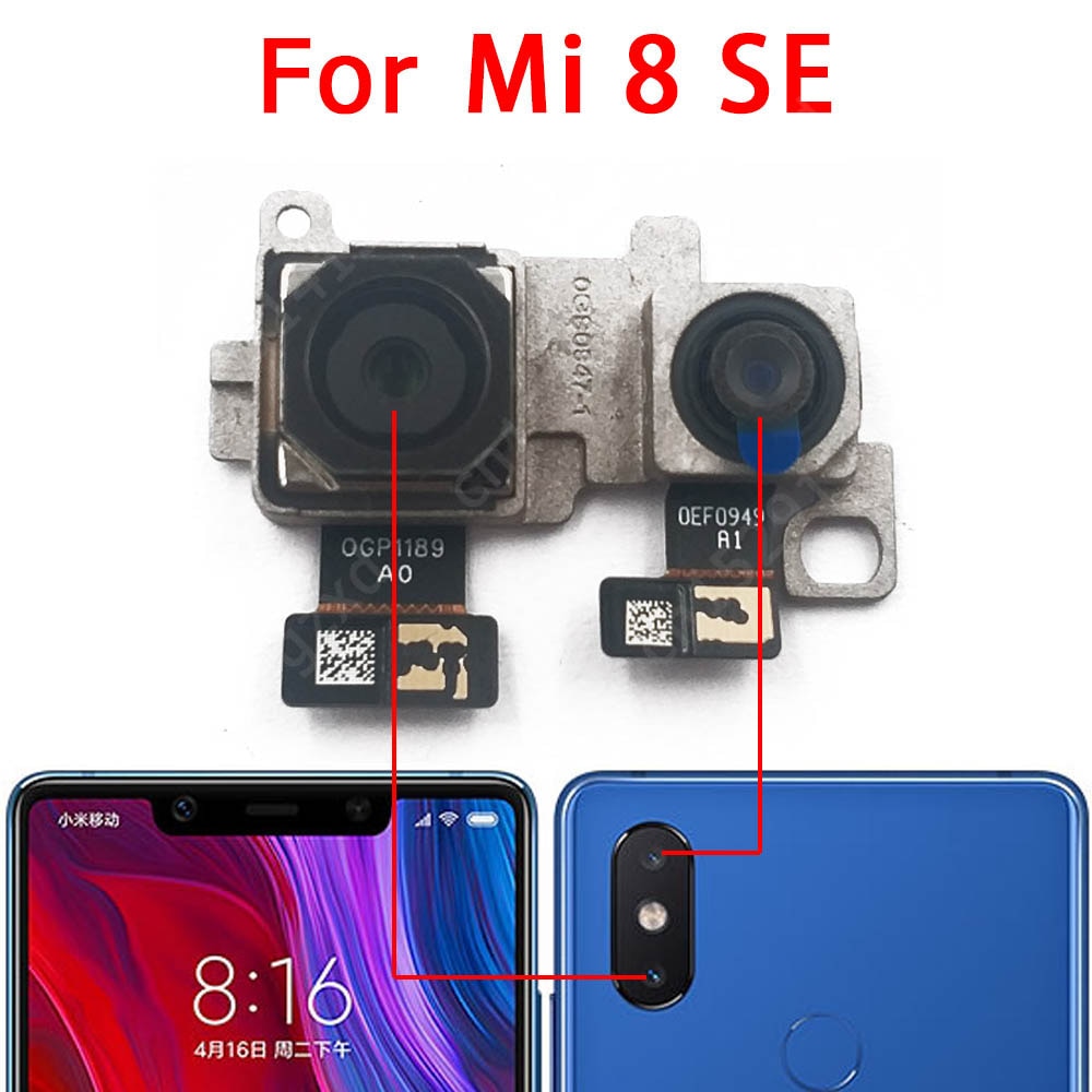 Phụ Kiện Mạch Camera Trước Và Sau Cho Xiaomi Mi 8 Mi8 Se Lite 8se