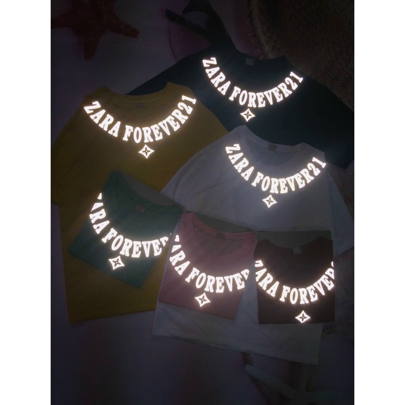 Áo nữ form rộng chữ Phản Quang đẹp  ❤Tân Uyên Shop❤