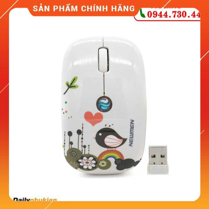 Chuột không dây Newmen F201 tiết kiệm pin dailyphukien Hàng có sẵn giá rẻ nhất _Giá rẻ, chất lượng
