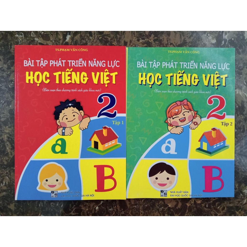 Sách - Combo Bài tập phát triển năng lực học Tiếng Việt lớp 2 (2 tập)