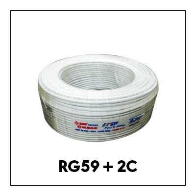 20M CÁP ĐỒNG TRỤC LIỀN NGUỒN RG59+2C