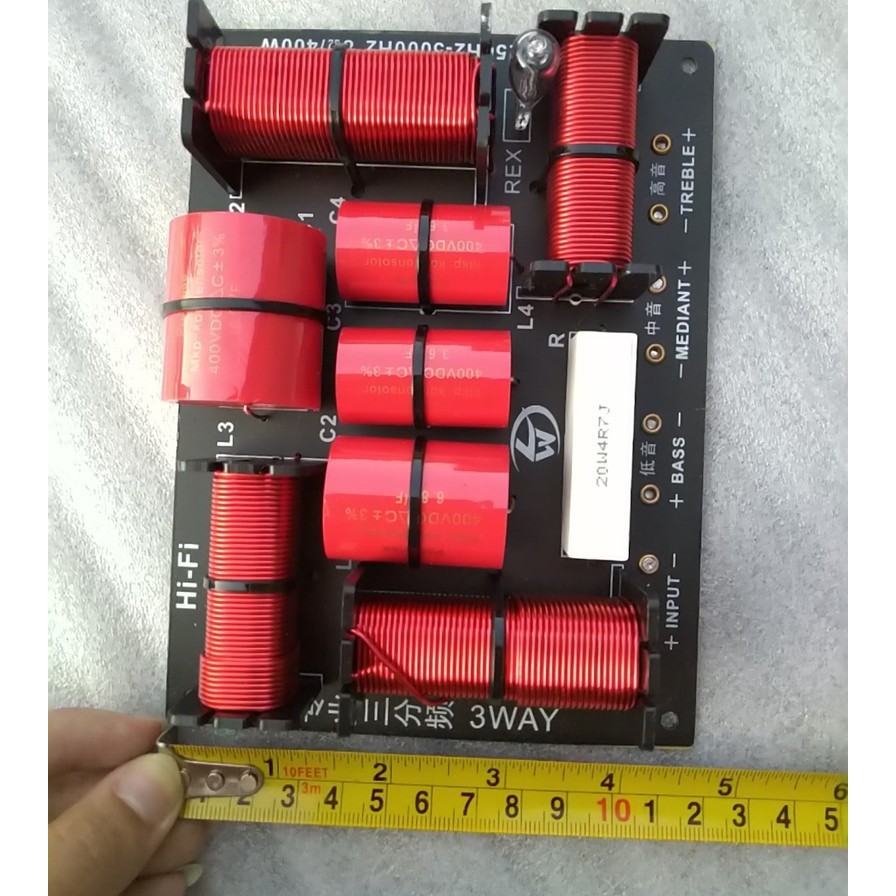 BỘ 2 MẠCH PHÂN TẦN 3 LOA - 1 BASS 1 TRUNG 1 TREBLE H883 CAO CẤP - MẠCH PHÂN TẦN 3 ĐƯỜNG TIẾNG