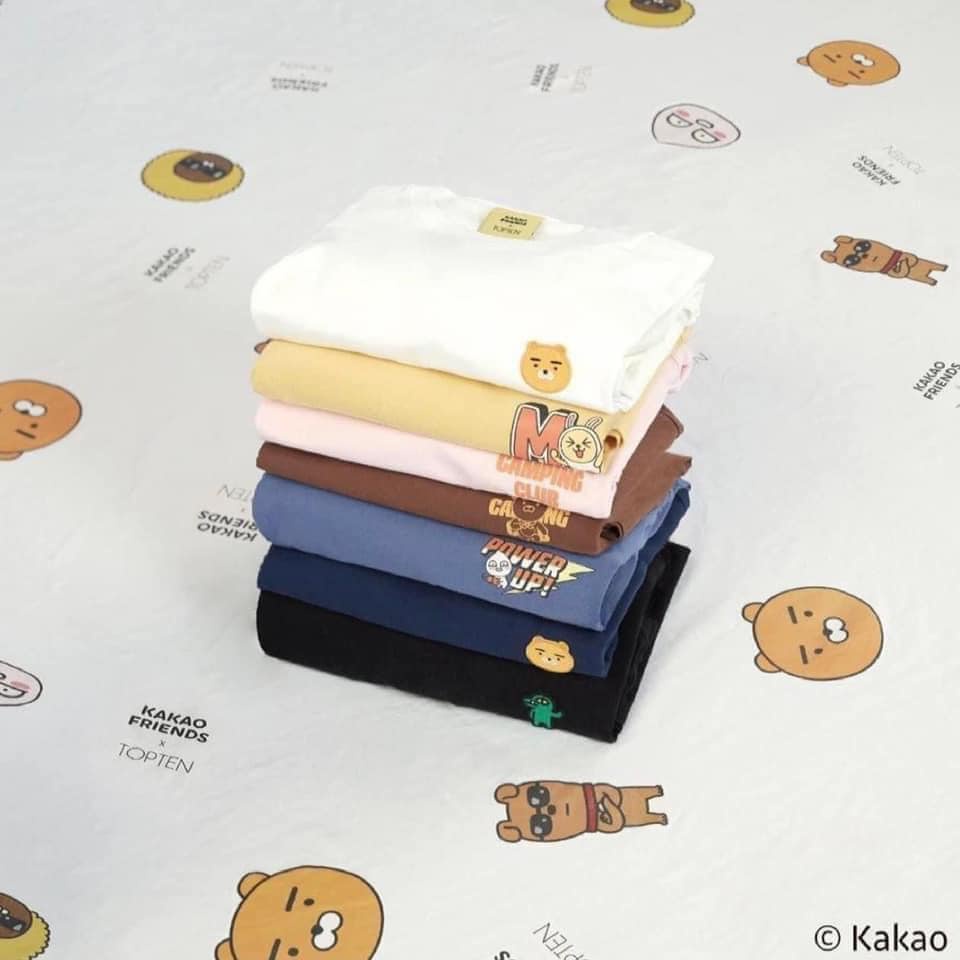 Áo Thun TopTen x Kakao Friends Hàn Quốc
