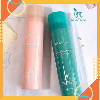 Xịt chống nắng JM solution Glow Luminous Flower Sun Spray SPF50+/PA++++ 180ML