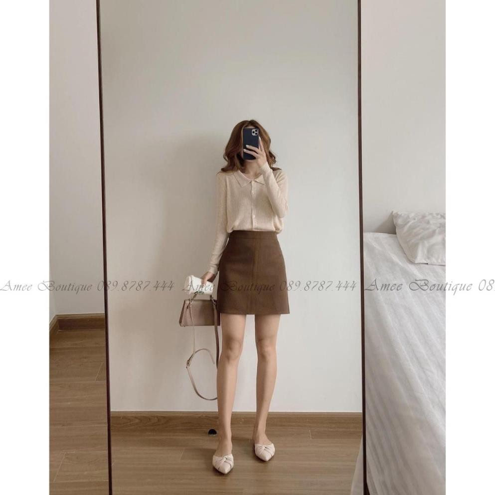 Chân Váy Chữ A, Lưng Cao Amee Có Quần Trong,Chân Váy Chất Liệu Vải Mềm Dày Dặn Phong Cách Hàn Quốc Siêu Xinh | BigBuy360 - bigbuy360.vn