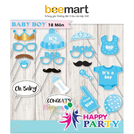 Bộ phụ kiện chụp hình Baby Boy