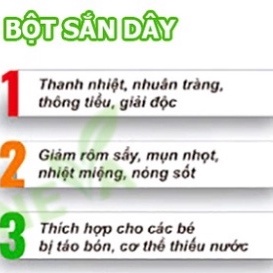 Bột Sắn Dây Nguyên Chất Loại Đặc Biệt 1kg, Tinh Bột Sắn Dây Sạch Mịn, Thơm Ngon BSD2 RENEVA LỜI HỨ