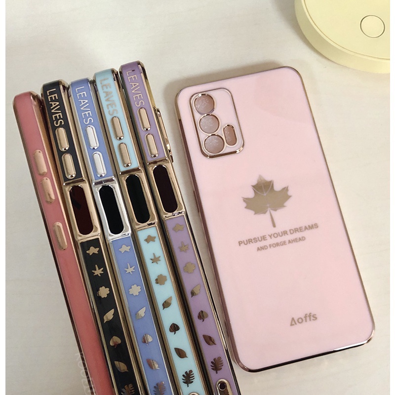 Ốp điện thoại mềm họa tiết lá phong cho Vivo 1935 1938 1915 1901 1906 1904 1902 1814 1815 1816 1817 1811 1820