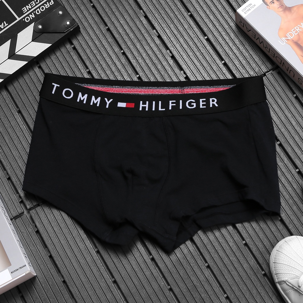Quần lót Boxer nam cotton quần sịp xì đùi nam cạp cao thời trang cao cấp TM002