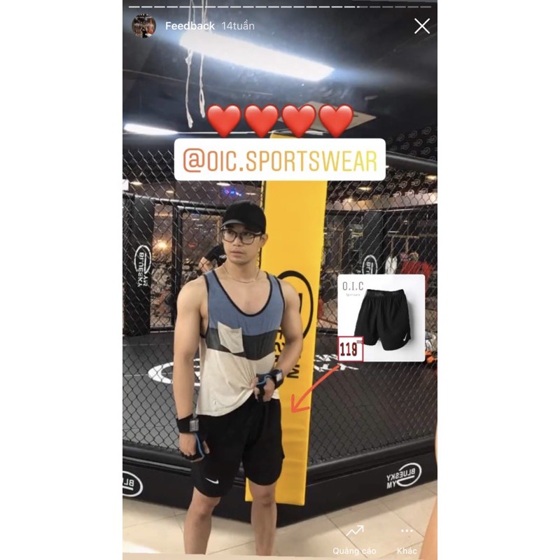 QUẦN SHORT THỂ THAO - QUẦN ĐÙI TẬP GYM NAM | BigBuy360 - bigbuy360.vn