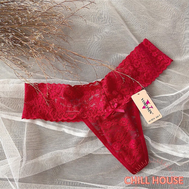 Sỉ 10 quần lót ren lọt khe 6214 - CHILLHOUSE