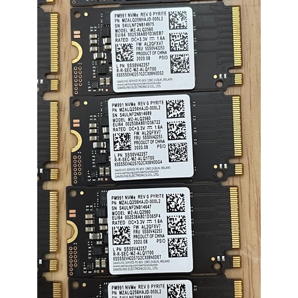 Ổ Cứng SSD Samsung PM991 256GB M2 2242 PCIe NVMe Gen 3×4