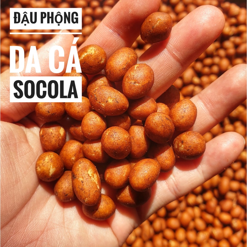 Đậu Phộng Da Cá Vị Socola - Lon 180Gr