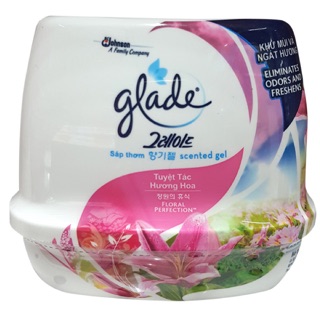 Sáp thơm Glade hương hoa/ hoa lài/ hoa lavender/ chanh hộp 180g