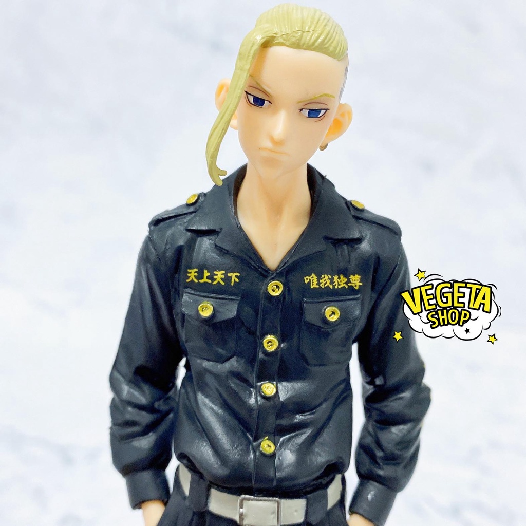 Mô hình Tokyo Revengers - Draken Ken Ryuguji - Phó tổng trưởng Tokyo Manji Touman - Draken Ken Chin - Cao 18cm - Có hộp