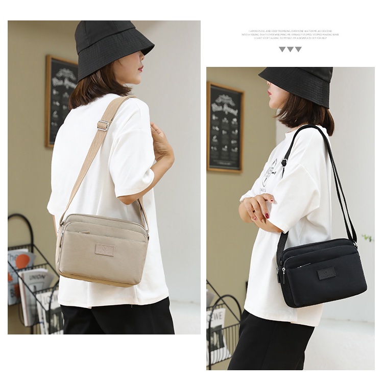 Túi Đeo Vai Cỡ Lớn Bằng Vải Nylon Thời Trang Dành Cho Nữ