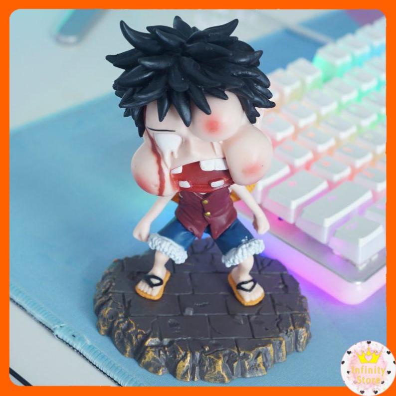 MÔ HÌNH LUFFY ĂN ĐẤM 12CM INFINY DECOR