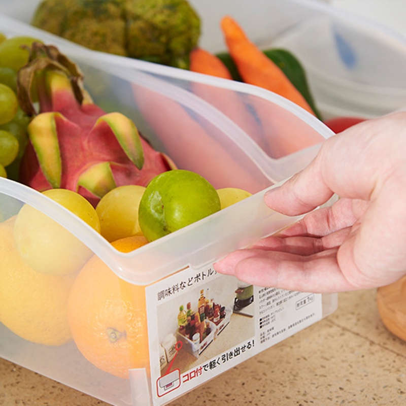 QQ Hộp đựng thực phẩm Để Tủ Lạnh / Ngăn Kéo Phong Cách Nhật Bản