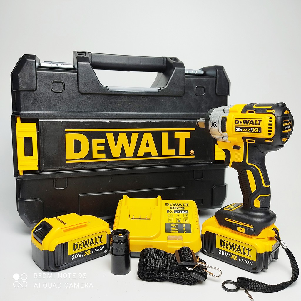 Máy siết bulong DEWALT DCF887 20V Không Chổi Than Hàng Cao Cấp