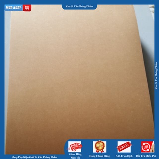 100 tờ giấy bìa cứng Kraft nâu hàng đẹp, làm scrapbook, album, thiệp ( Định lượng: 250gsm / 350gs